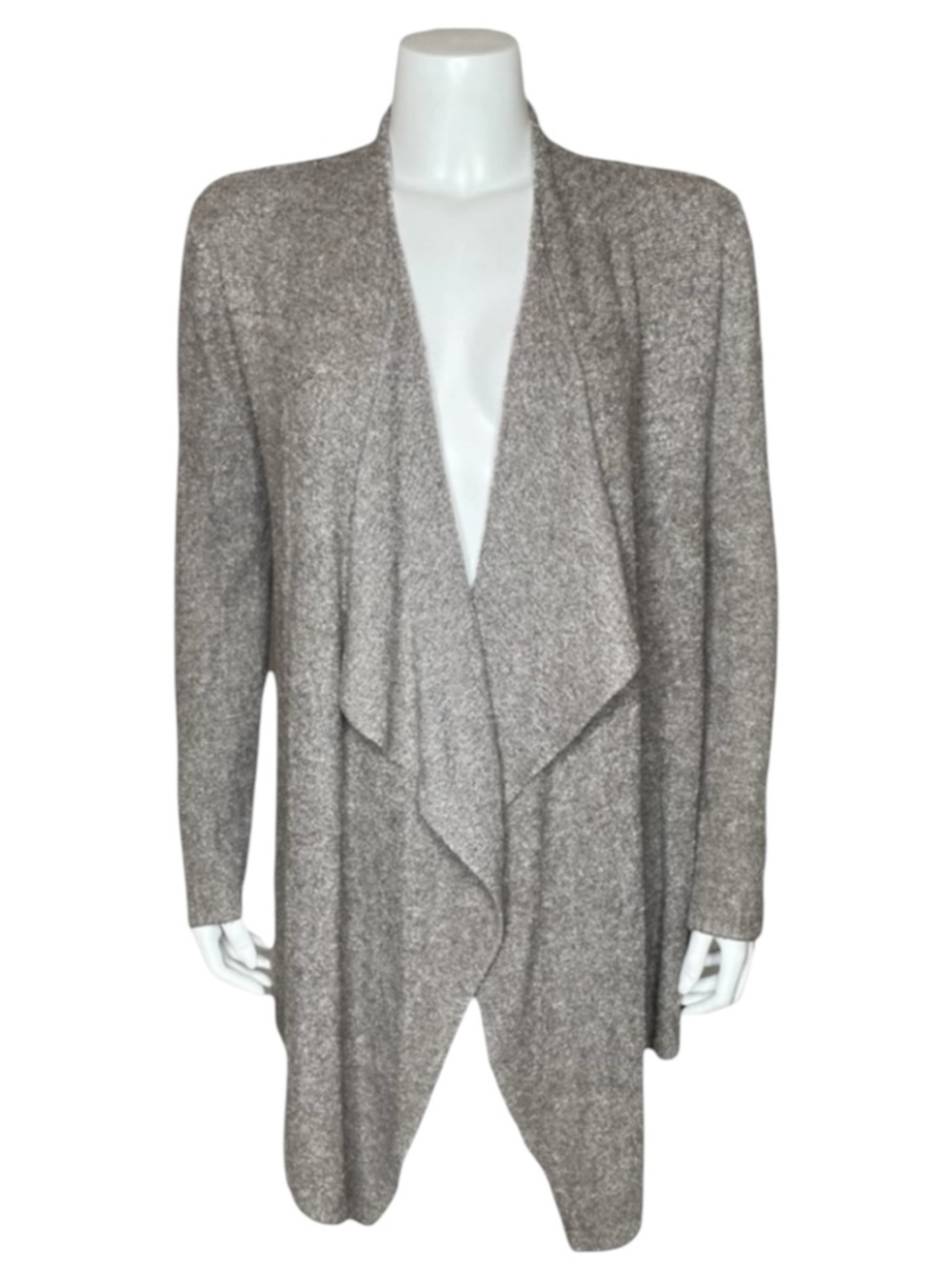 Barefoot Dreams Calypso Cozy Chic Lite Wrap Cardigan Sweater S/B Sand Beige